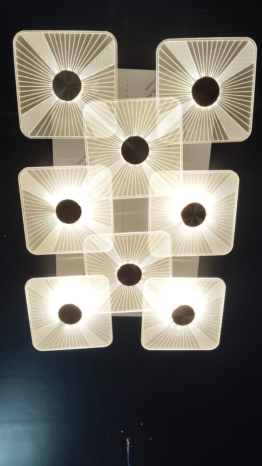 Modern Geometric LED Ceiling Light